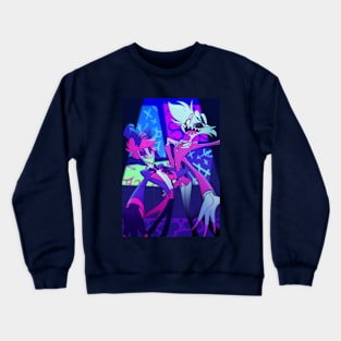 hazbin hotel alastor/angeldust Crewneck Sweatshirt